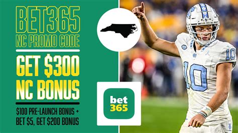 Bet365 North Carolina (NC): Claim a New.